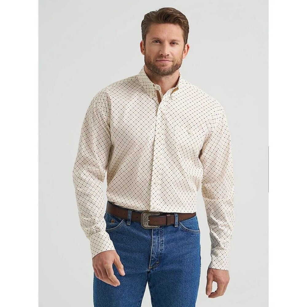 Wrangler George Strait Men's Relaxed Fit Button Shirt 112369563